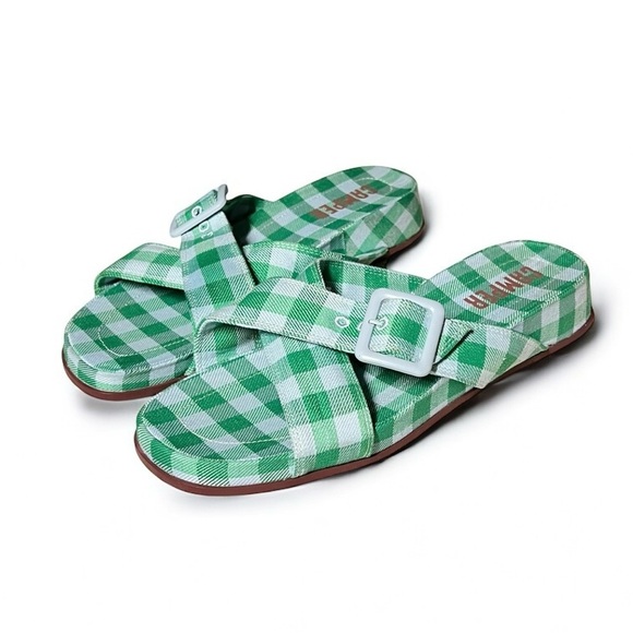 🌻NEW NWOT Camper Green and Blue Atonik Sandals - Picture 1 of 13